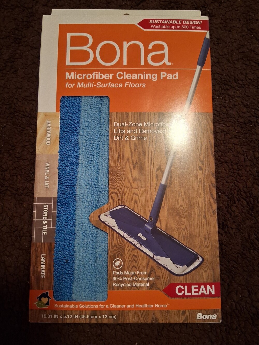 Bona Microfober Cleaning Pad Refil